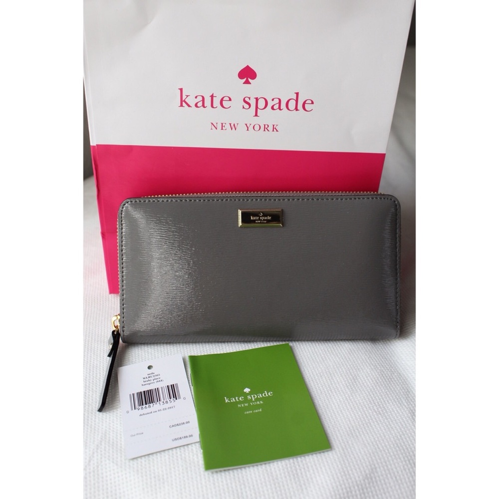 Kate spade zip wallet